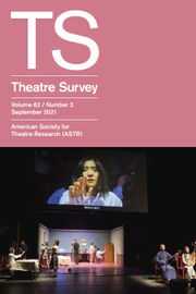 Theatre Survey Cover